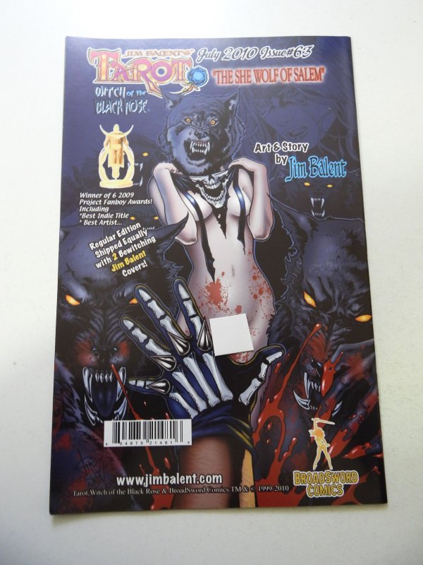 Tarot: Witch of the Black Rose #62 VF Condition