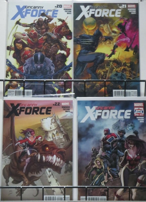 UNCANNY X-FORCE (Marvel, 2010) #20-23 Trial of Fantomex complete arc! VF-NM 