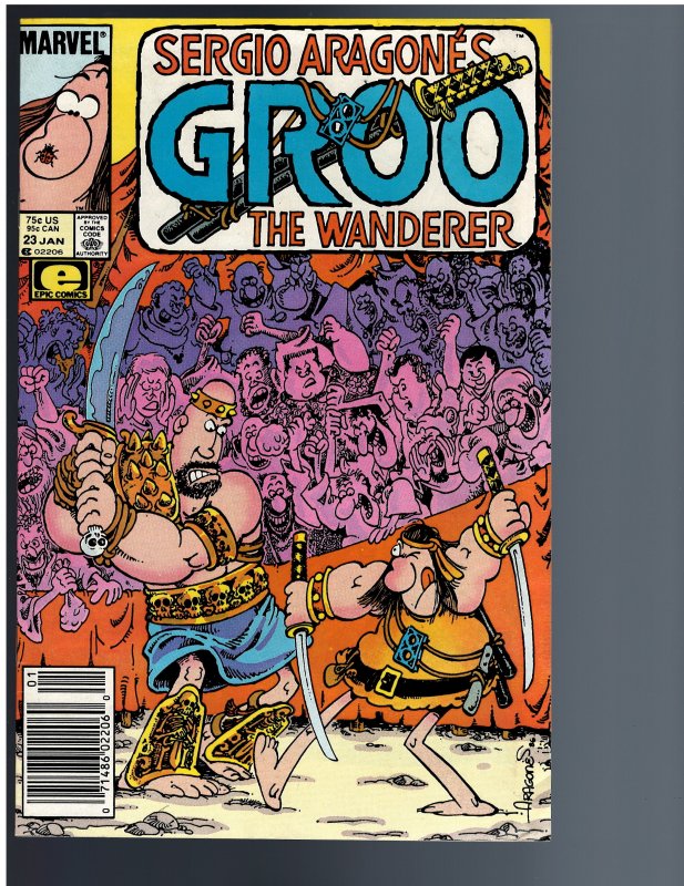 Sergio Aragone's Groo the Wanderer #23 (1987)