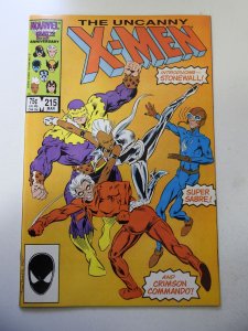 The Uncanny X-Men #215 (1987) VF Condition