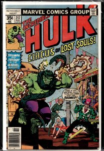 The Incredible Hulk #217 (1977) Hulk