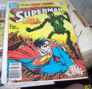 SUPERMAN  lot of 6 COMICS # 1 2 4 12 14 19 JOHN  BYRNE  REBIRTH  1ST METALLO 