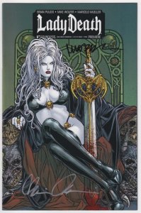 Lady Death Premiere San Diego Comic Con Cover (2010) SIGNED!