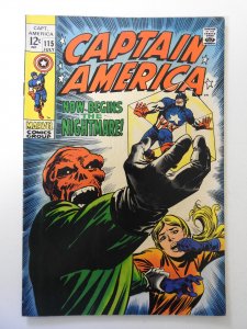 Captain America #115 (1969) FN- Condition!