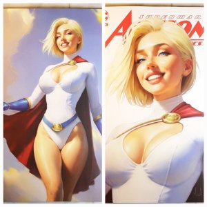 Action Comics 1053 Will Jack Power Girl Variant Trade / Virgin Set  