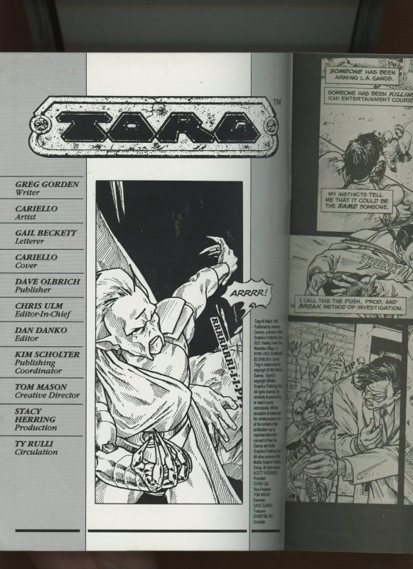 (1992) Torg #2: BIG KEY ISSUE! 1ST PRINTED IMAGE OF SPAWN IN A COMIC BOOK! (6.5)