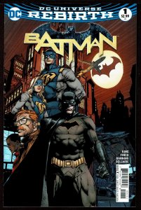 Batman #1 Rebirth (Aug 2016, DC) 0 9.0 VF/NM