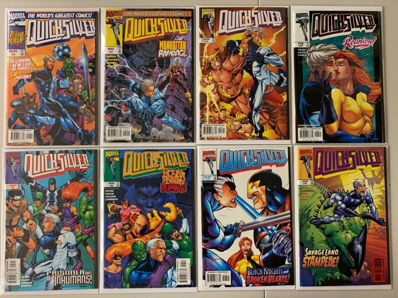 Quicksilver set #1-13 Marvel 8.0 VF (1997 to 1998)