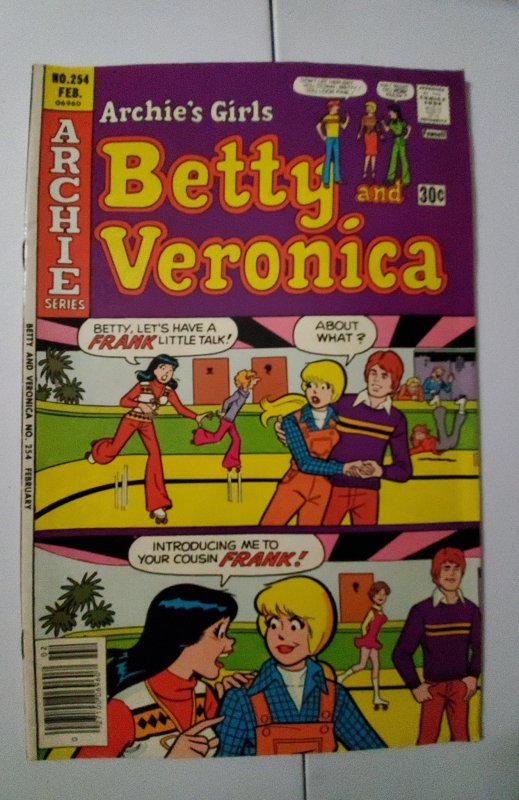 Archie's Girls Betty and Veronica #254 (1977) low to mid grade complete
