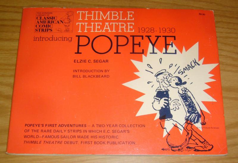 Thimble Theatre 1928-1930: Introducing Popeye FN e.c. segar  hyperion collection