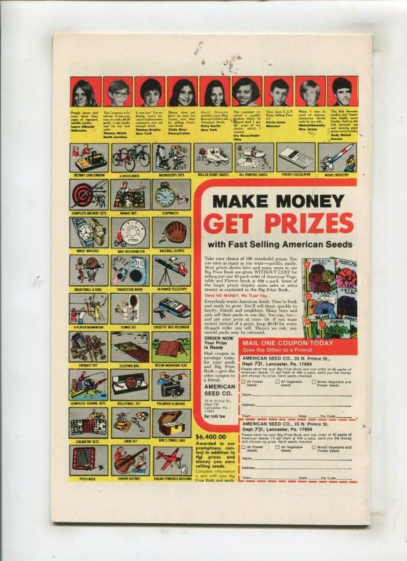 METAL MEN #51 (9.2) NEWSSTAND!! 1977