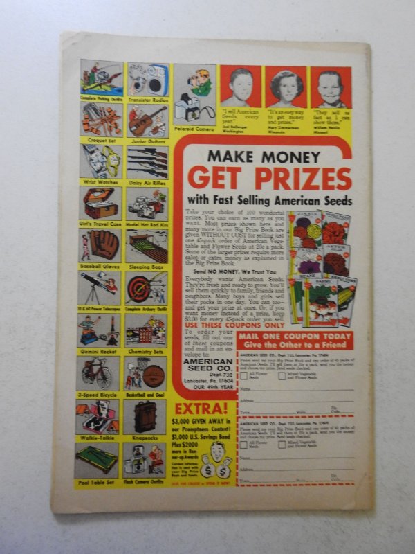 Adventure Comics #355 (1967) VG centerfold detached top staple, 1 in tear bc