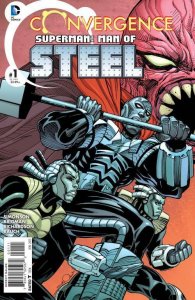 Dc Comics Convergence Superman: Man of Steel #1 & 2 Comic Set