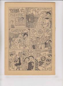 Jungle Jim #28 VG page comics - silver star - popeye in thimble theatre backups 