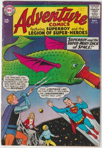 Adventure Comics #332 (May 1965, DC), G-VG (3.0), Lightning Lad loses right arm