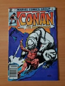 Conan the Barbarian #127 Newsstand Edition ~ NEAR MINT NM ~ 1981 Marvel Comics