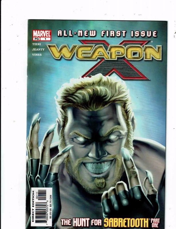 8 Marvel Comics Universe X # 1 2 3 4 Unlimited Access # 1 3 4 Weapon X # 1 RC7