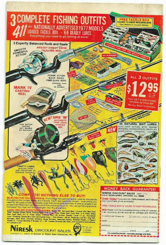 2001 A SPACE ODYSSEY#6 FN 1977 JACK KIRBY MARVE BRONZE AGE COMICS 