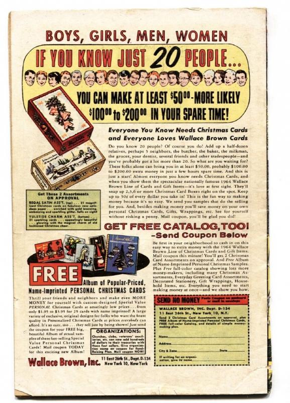 JOURNEY INTO MYSTERY #107 Marvel comic book 1964-MIGHTY THOR