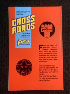 1988 CROSS ROADS #4 by Shawn McManus SC VF 8.0 First Publishing