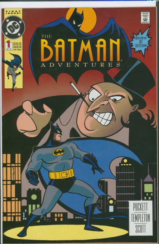 Batman Adventures #1 DC Comics 1992 VF