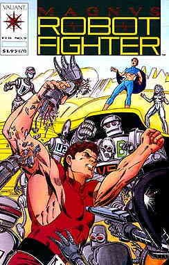 Magnus Robot Fighter (Valiant) #9 FN ; Valiant | Jim Shooter