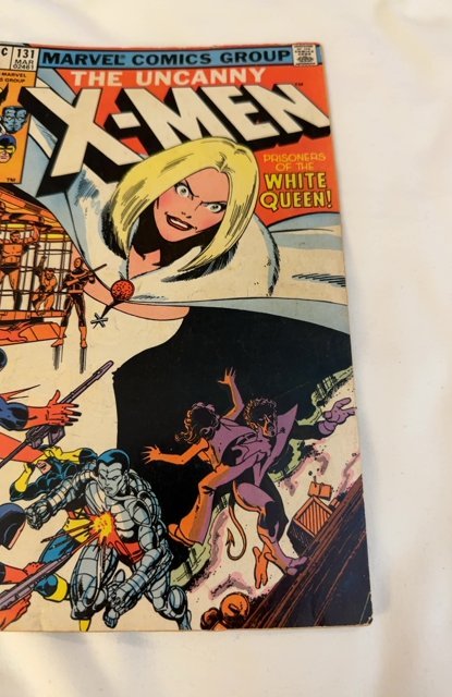 The X-Men #131 Newsstand Edition (1980)the white queen vs X-men