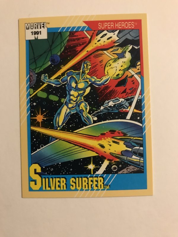 SILVER SURFER #45 : Marvel Universe 1991 Series 2 card; Impel, NM/M Hi Grade