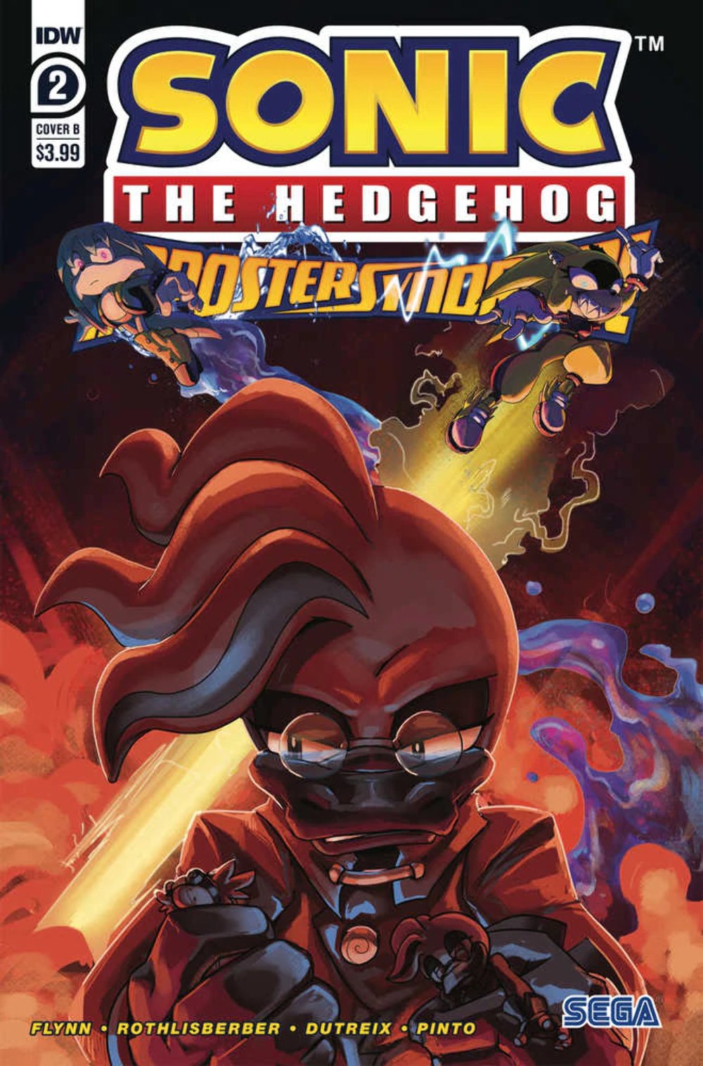 Sonic Hedgehog Imposter Syndrome 2 Of 4 Cover B Gigi Dutrei Comic Books Modern Age Idw 