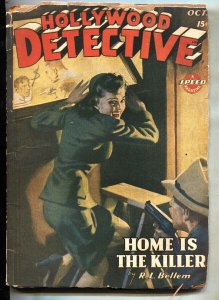 Hollywood Detective 10/1944-Dan Turner-Robert Leslie Bellem-Pulp Magazine