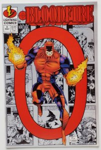 Bloodfire # 0 Red Variant Cover (1994)