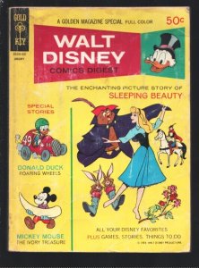 Walt Disney Comics Digest #19  1970 - Gold Key  -G - Comic Book