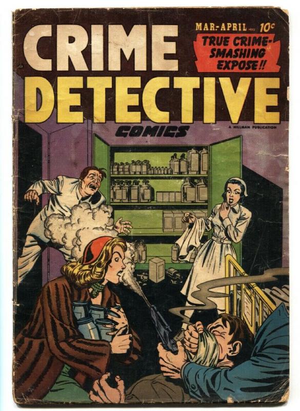 CRIME DETECTIVE V.3#1-DRUG USE COVER-Narcotics-PRE-CODE CRIME