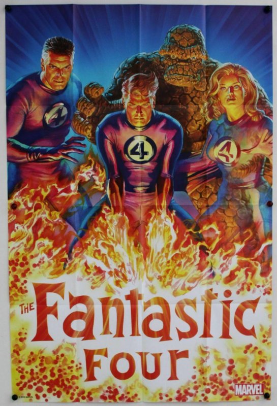 Fantastic Four 2018 by Alex Ross Folded Promo Poster [P52] (36 x 24) - New!