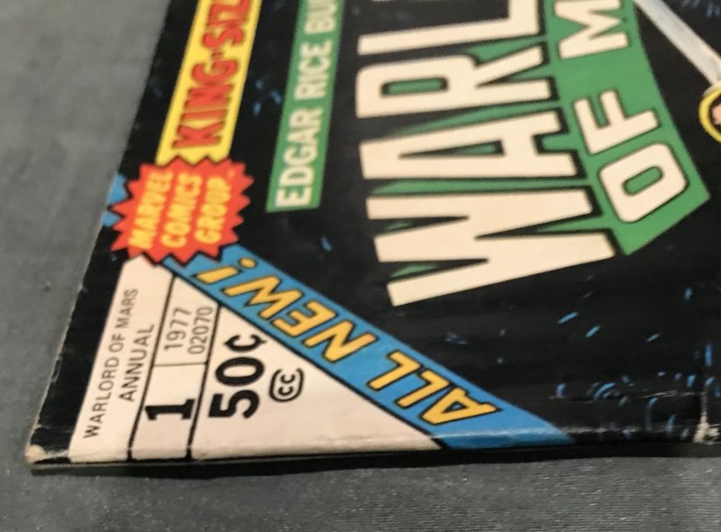 John Carter Warlord of Mars Annual #1 (1977) (COPY 2)