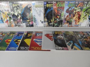 Huge Lot of 130+ Comics W/ Batman, Green Lantern, Superman Avg. VR Con.