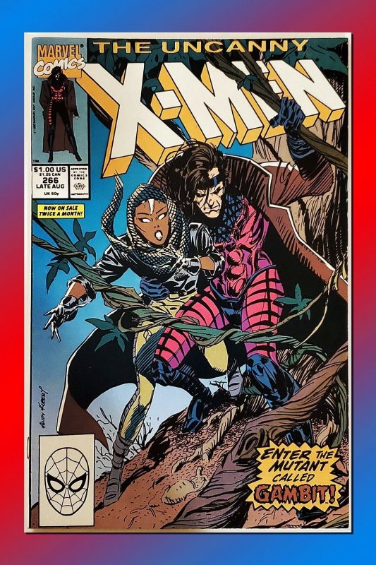 X-Men #266 HOT KEY MUST HAVE! First App of Gambit/Beautiful VF+/NM-/MCU DEADPOOL