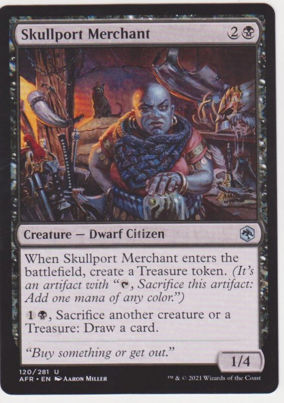 Magic the Gathering: Adventures in the Forgotten Realms - Skullport Merchant