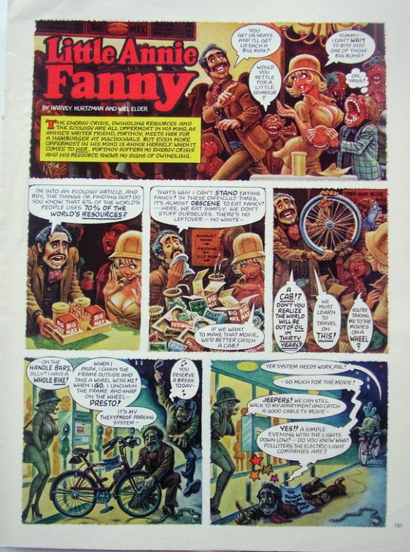 Annie Fanny 7 original playboy comics Set 1 US