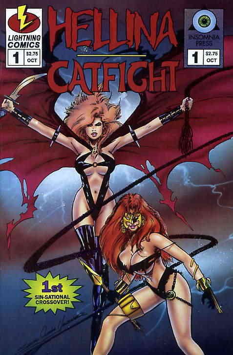 Hellina/Catfight #1 VF ; Lightning