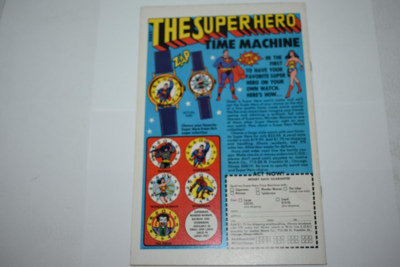 Batman #296 (1978) Scarecrow VF+ 8.5 Comic Book