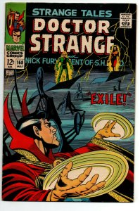 Strange Tales #168 - Last Title Issue - Doctor Strange - Nick Fury -1968- FN/VF 