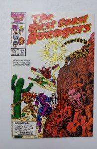 West Coast Avengers #17 Direct Edition (1987) 1st appearance of Sunstroke