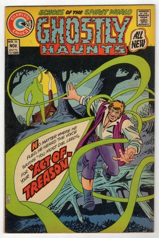 Ghostly Haunts #36 VINTAGE 1973 Charlton Comics