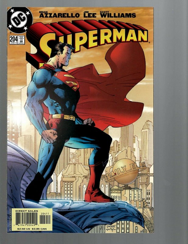 12 DC Comics Superman # 193 194 195 196 198 199 201 202 203 204 205 206 J439