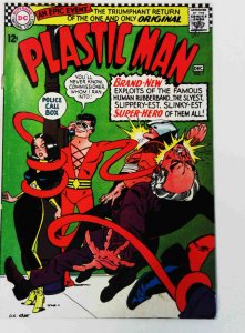 Plastic Man #1 DC 1966 VG Silver Age Comic Book Key Issue 1st Appearance