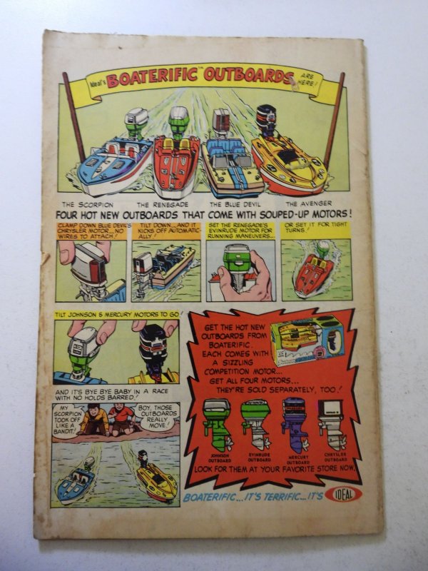 Anthro #6 (1969) GD/VG Condition tape on fc
