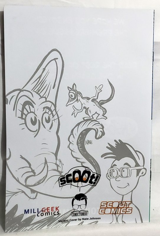 SENGI and TEMBO #1 ComicTom101 NateMadeIt Exclusive Variant Cover (Scout 2022)