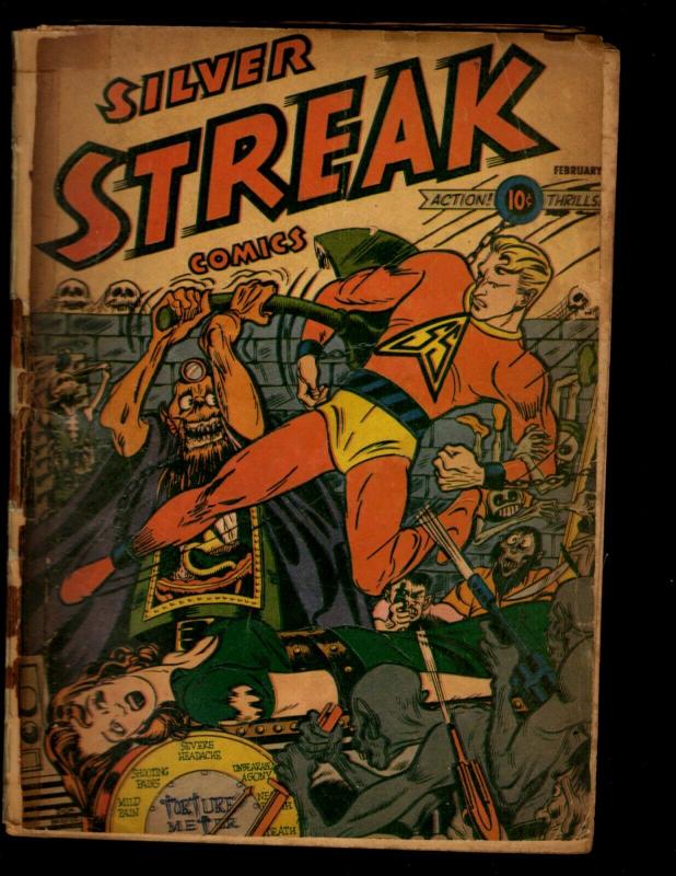 Silver Streak Comics # NN Lev Gleason 1946 Golden Age Comic Book NE1