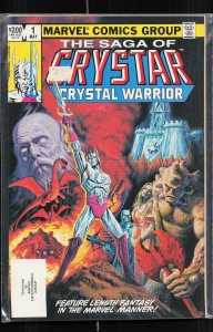The Saga of Crystar, Crystal Warrior #1 (1983) Crystar [Key Issue]